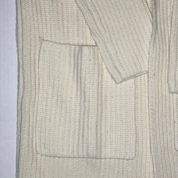 NWT Athleta Sunday Sweater Merino Wool Cashmere Blend in Dove Longline - Size S - Picture 6 of 9